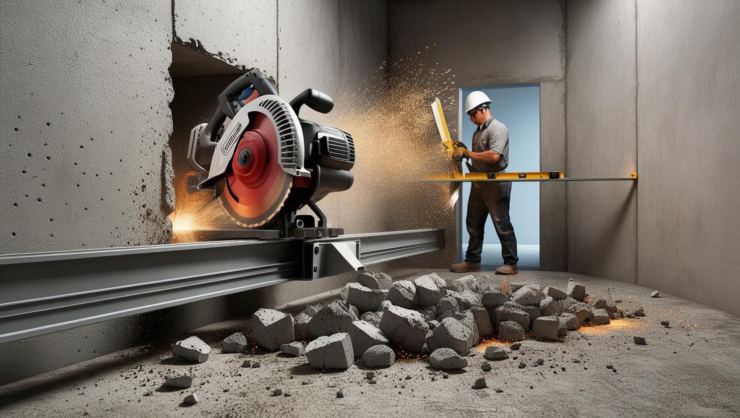 خدمات قص جدار خرساني باستخدام أحدث المعدات لضمان دقة العمل