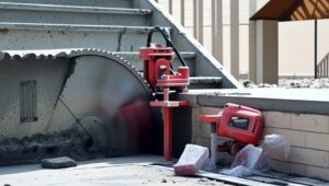 قص جدار بالصاروخ